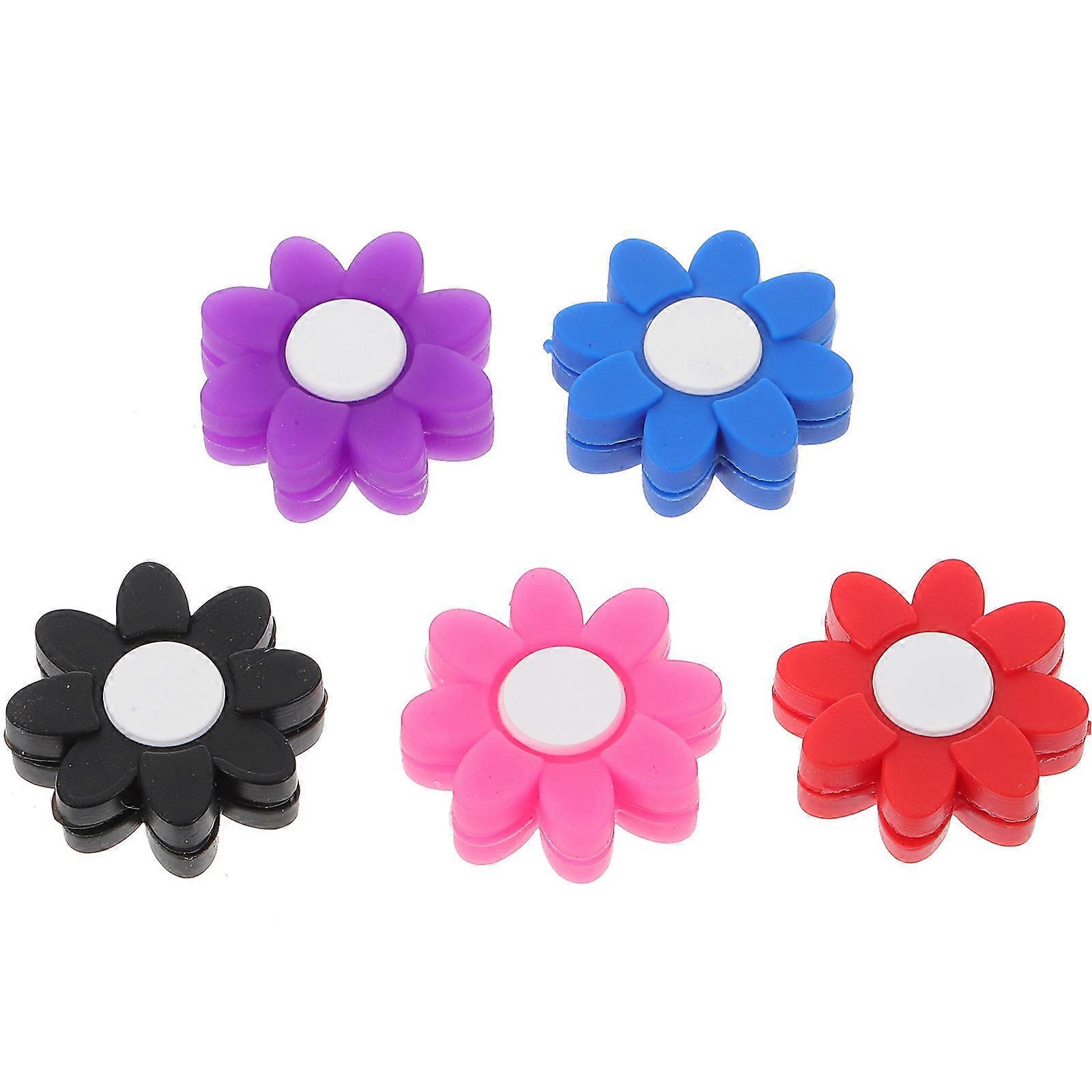 Tennis Racket Shock Absorption Petal Shaped Vibration Reduction For Sports 5Set