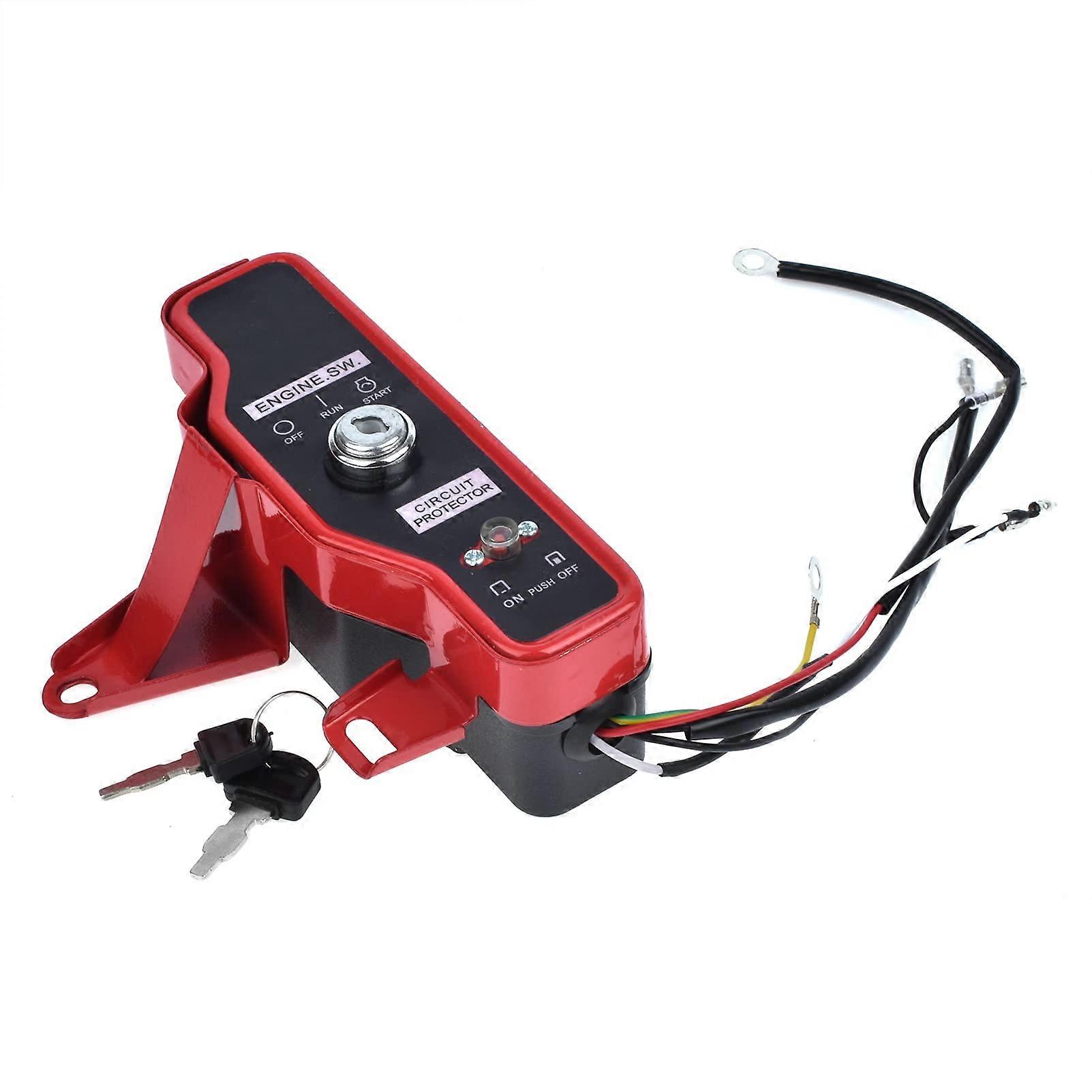 Ignition Switch Box with Keys for Honda GX160 GX200 5.5HP 6.5HP Generator 4Stroke Gas Engine