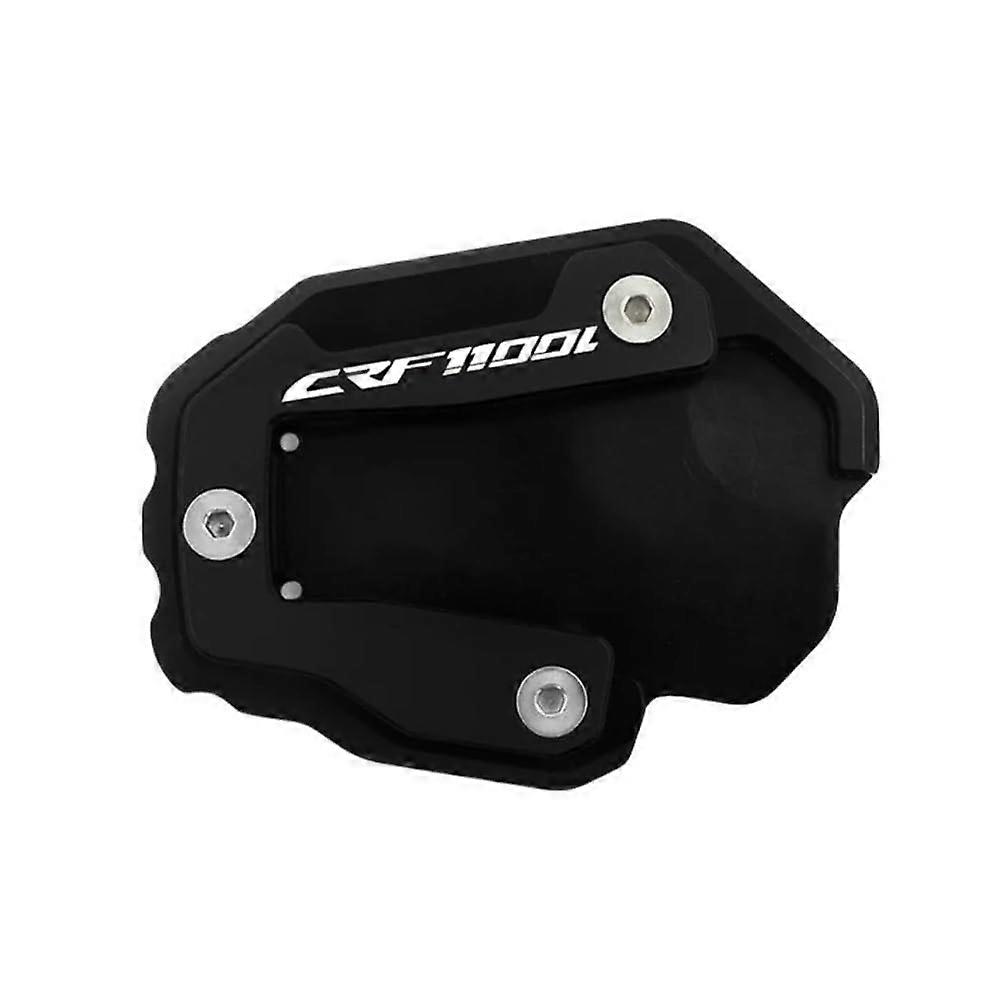 For CRF1100L CRF 1100 L Africa Twin ADV Sports DCT 2019 Stand CNC Foot Side Stand Extension Base Enlargement Plate Black