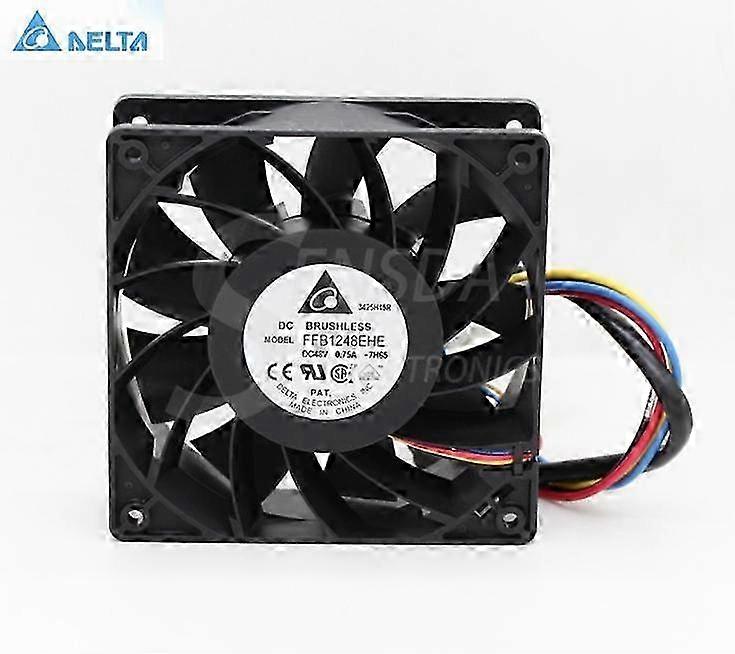 for delta FFB1248EHE 12CM 120MM 12038 DC 48V 0.75A 4-pin pwm server industrial axial inverter cooling fans 2025