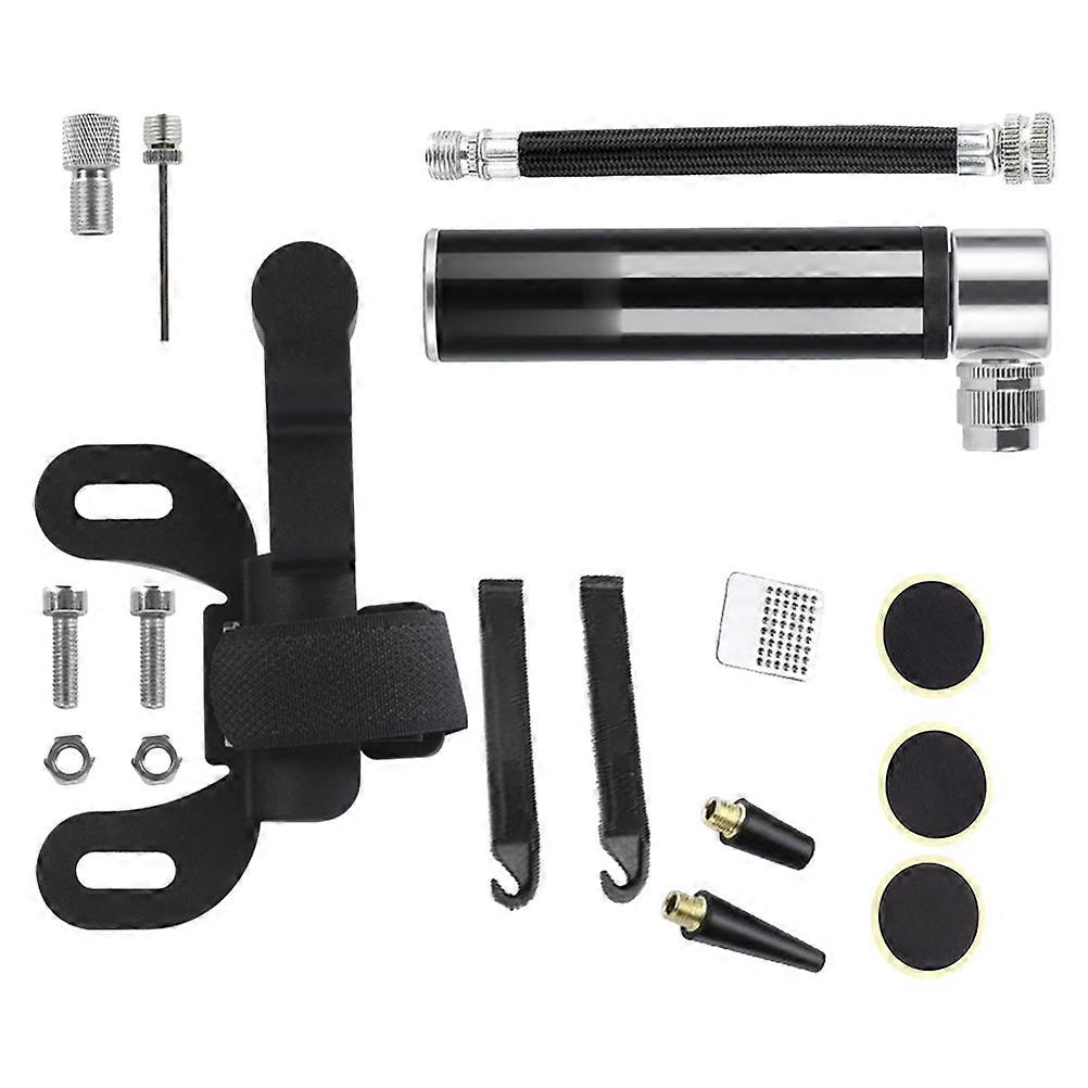Portable 120 PSI Bike Pump with Aluminum Alloy for Easy Tire Inflation Assorted Color Lightweight