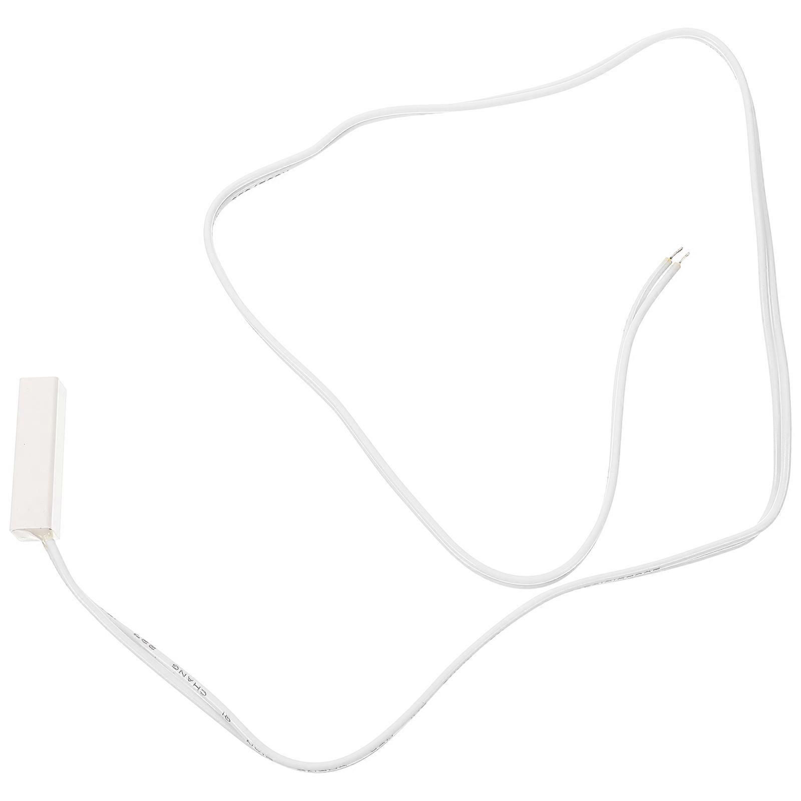 High Precision Refrigerator Temperature Probe Thermistor Device For Electric Refrigerators 52.00X0.50X0.50CM White Temperature Monitoring 1Pack