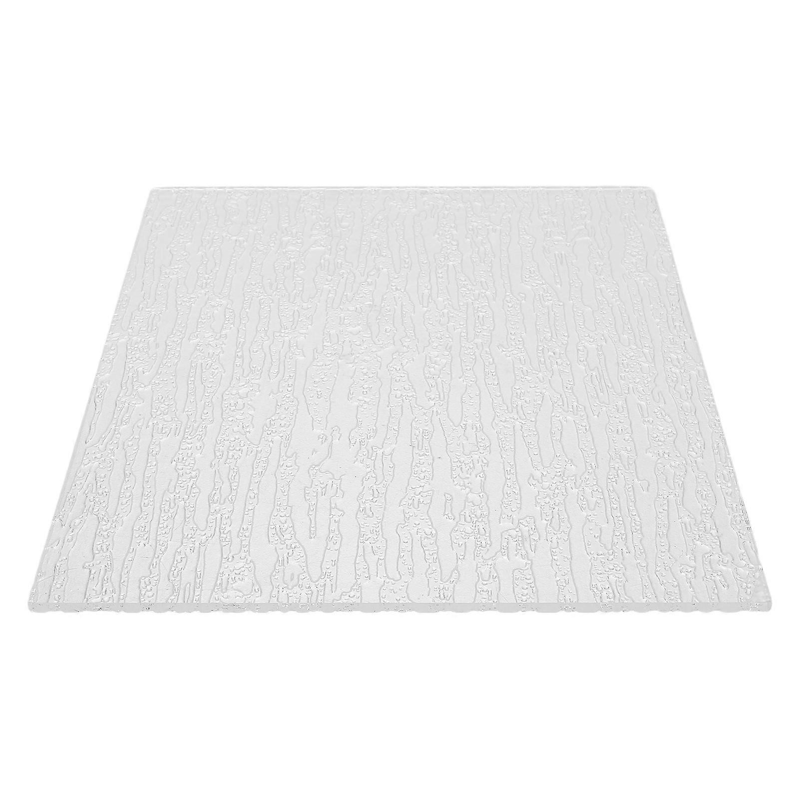 Nail Art Display Board for Salon Use Acrylic Material Versatile Nail Palette Transparent 7.8 x 5.9 Inches