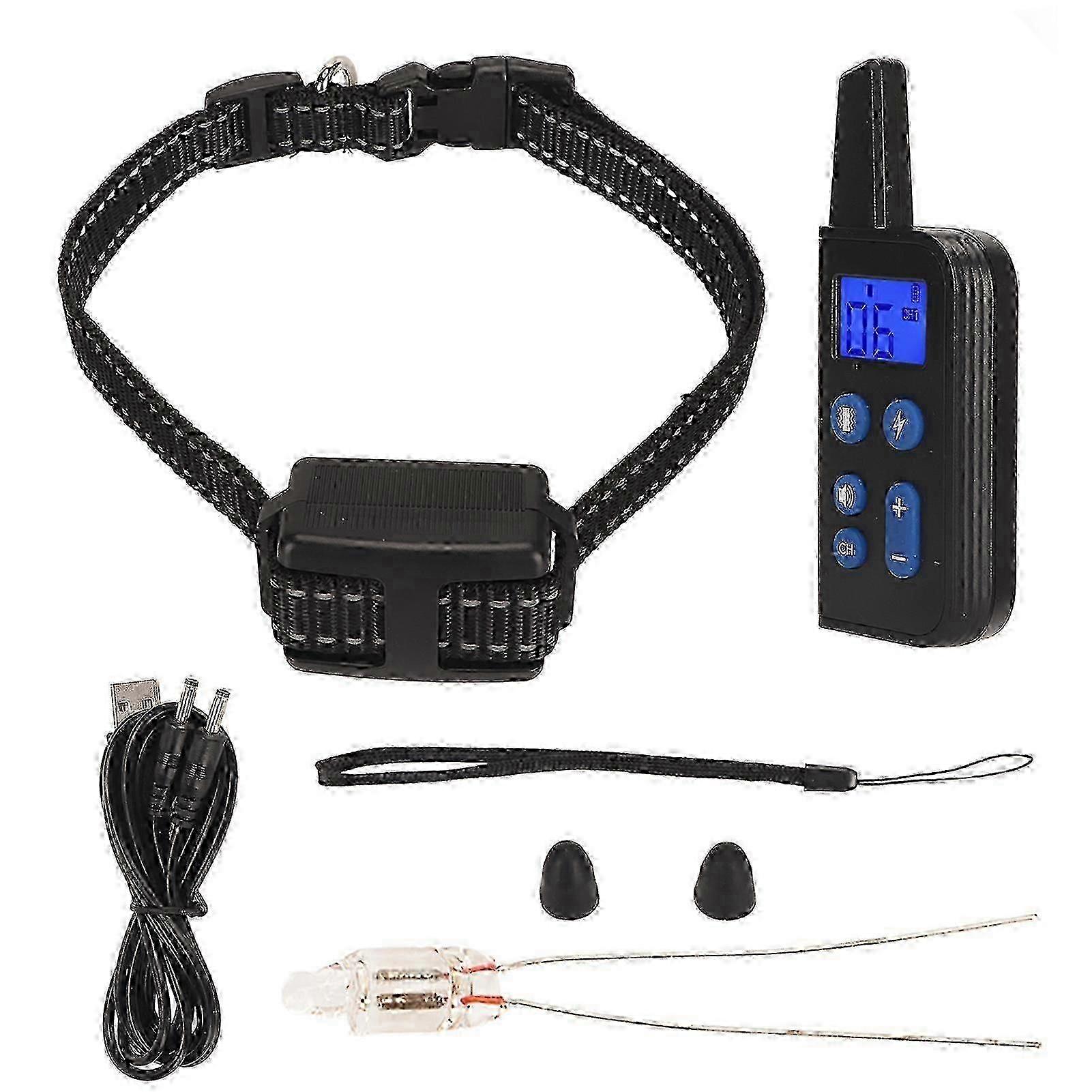 Electronic Dog Training Collar with Wireless Fence & Remote Control for Large Dogs - IPX7 Waterproof, Up to 3500ft Range & 6100ft Remote Distance