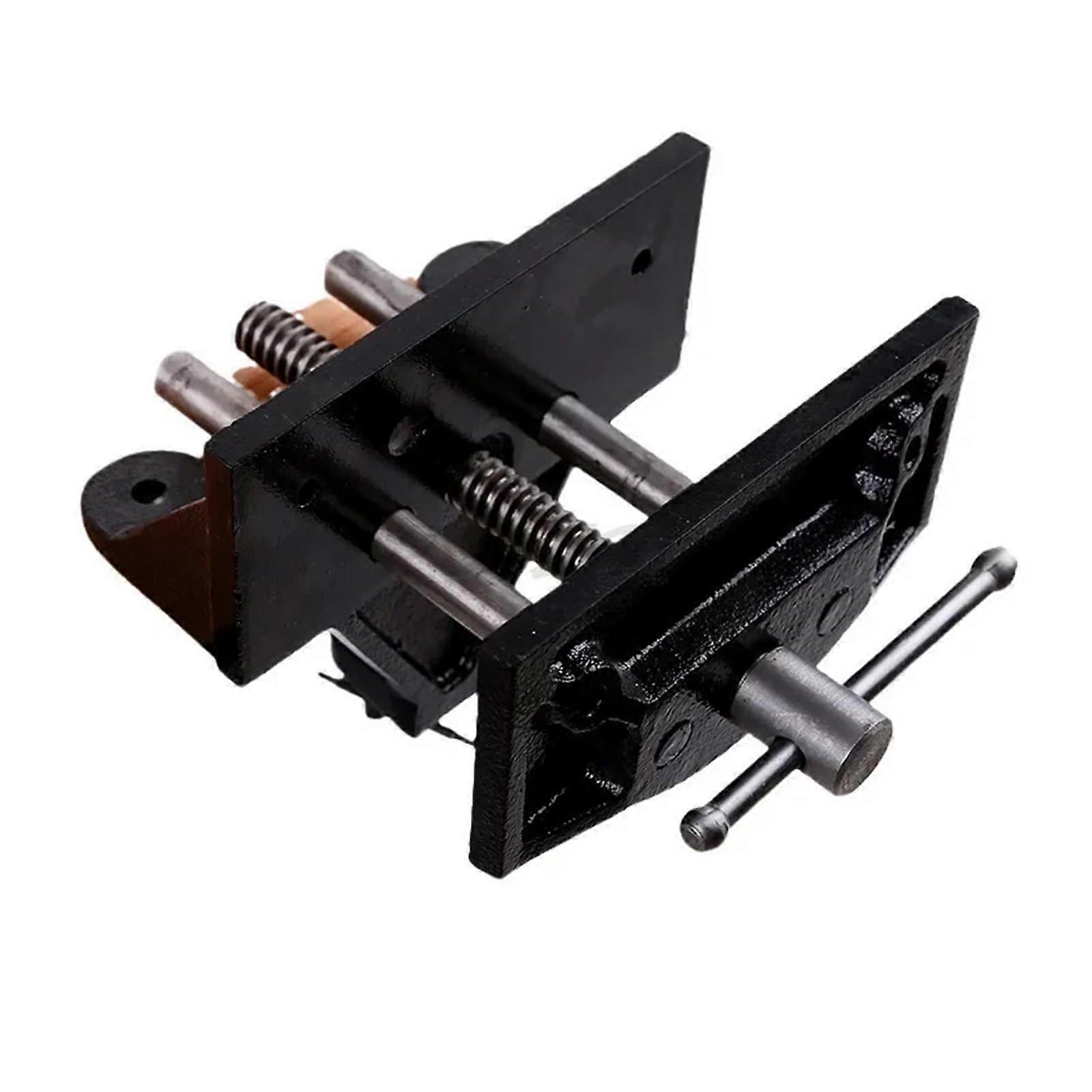 6inch 155 mm Small Fixed Swallowtail Bench Vise, Teaching Equipment Made of Cast Iron Material