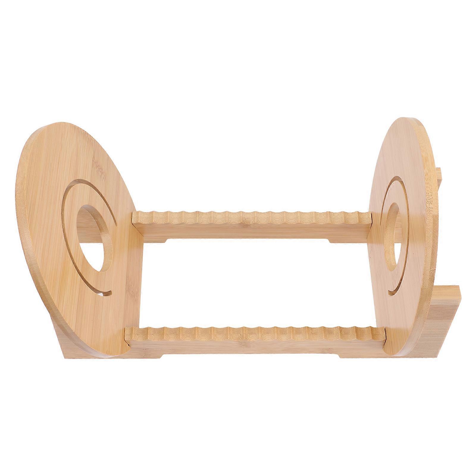 Vinyl Record Storage Holder for Home Khaki Synthetic Material with Portable Detachable Design 70 Characters