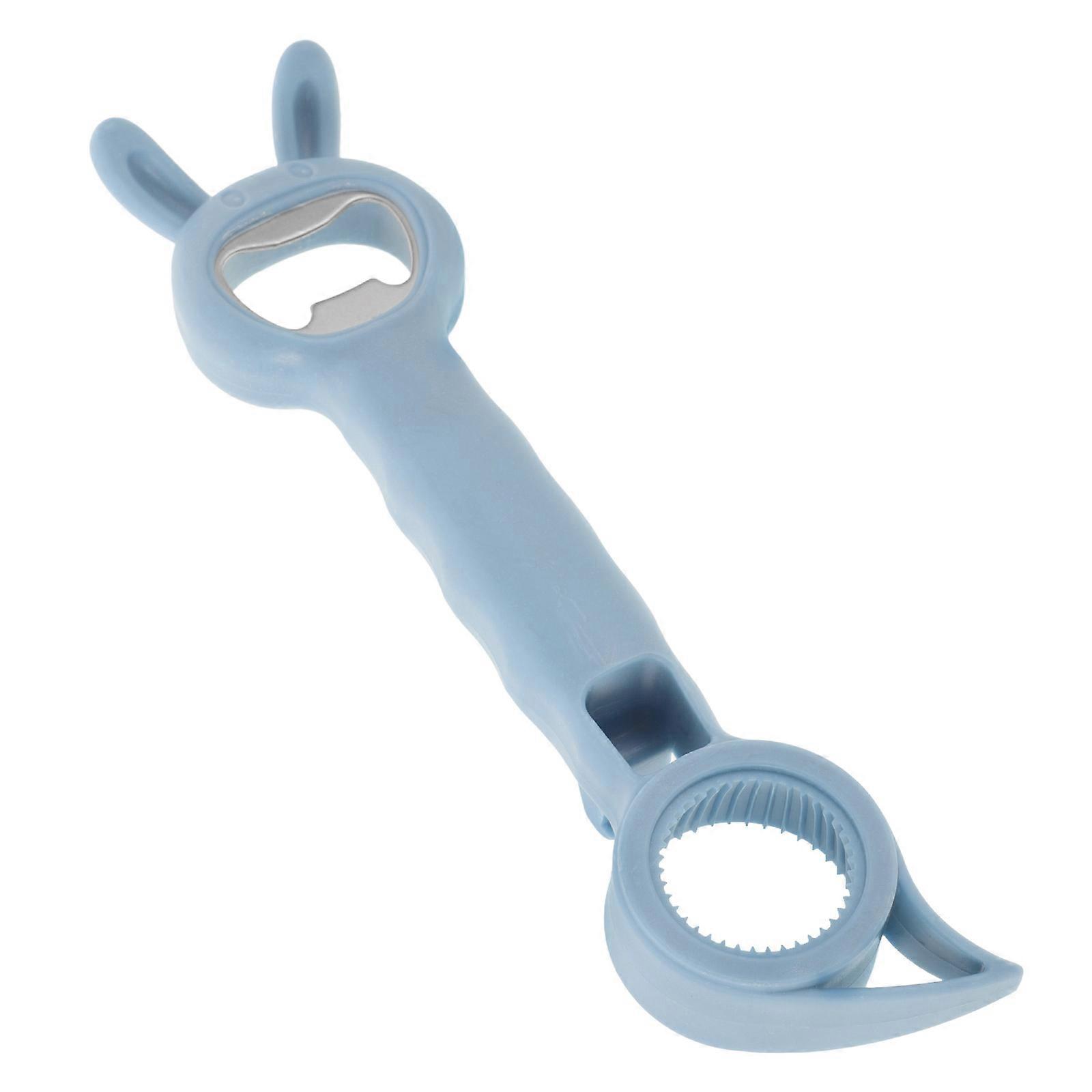 Blue Versatile 4in1 for Kitchen Gadgets Made of PP Steel Compact and Portable