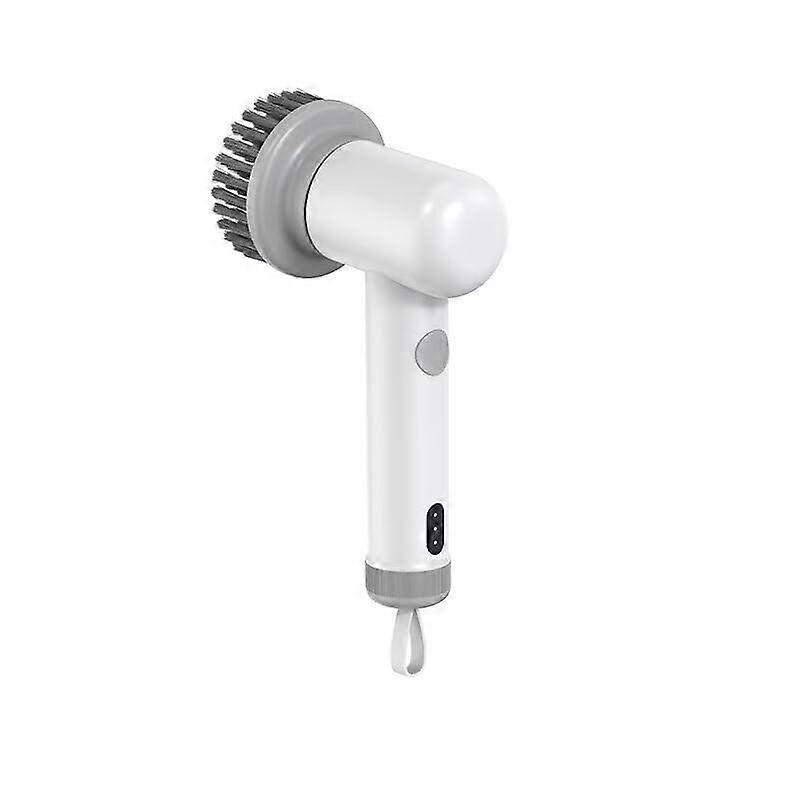 Power Brush White Universal Size Cleaning Brush for Various Surfaces and Applications