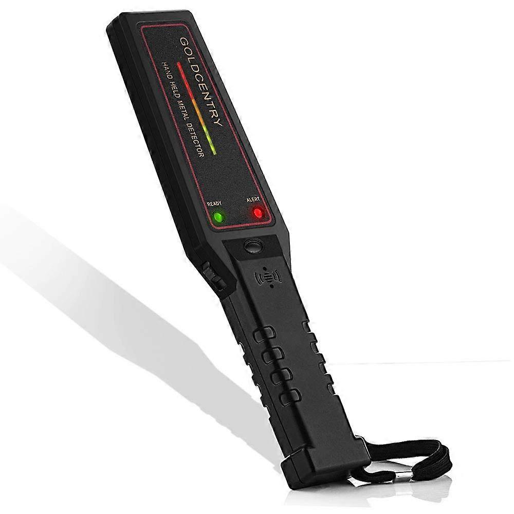 Handheld Metal Detector Portable High-Sensitivity With Signal Strength Red Low Sensitivity Switch For Safety Inspection