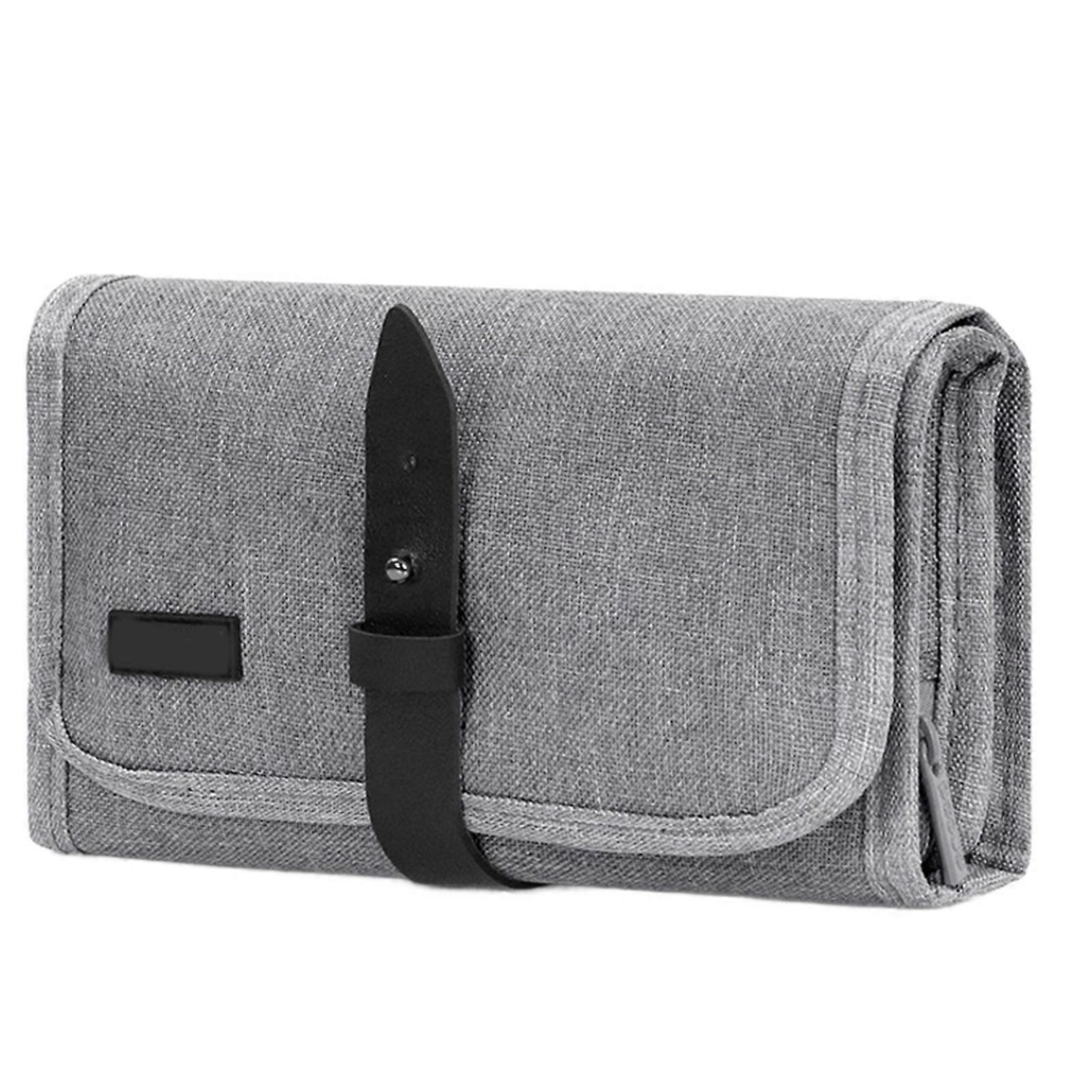 Multipurpose Digital Suppl Storage Case Streamlines Living Spaces Saving Organizing Multiple Digital Suppl Home Use  grey