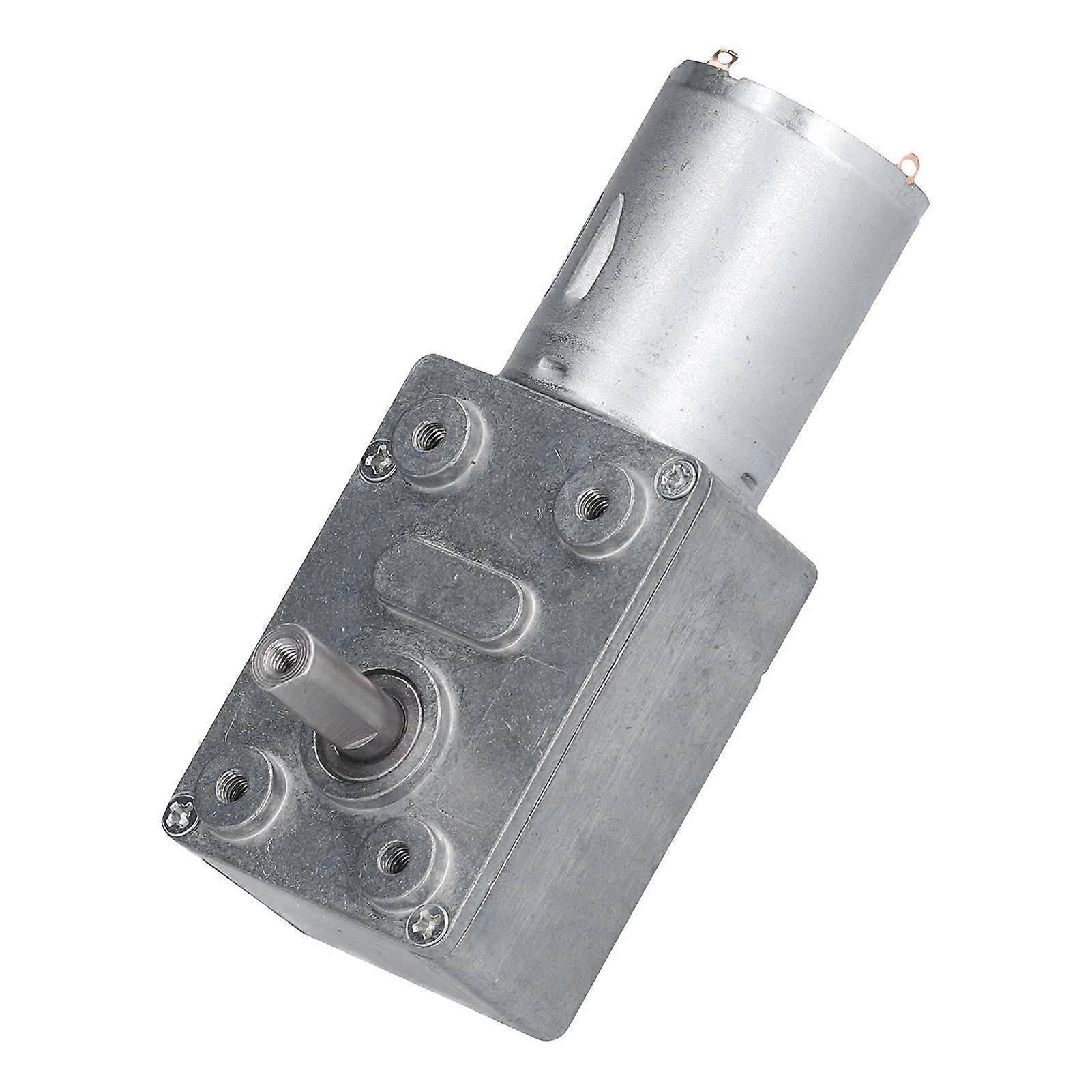 Turbine Motor DC12V 30 RPM Gear Reduction Electric Motor - Microworm Gear Motor for Robotics and Automation