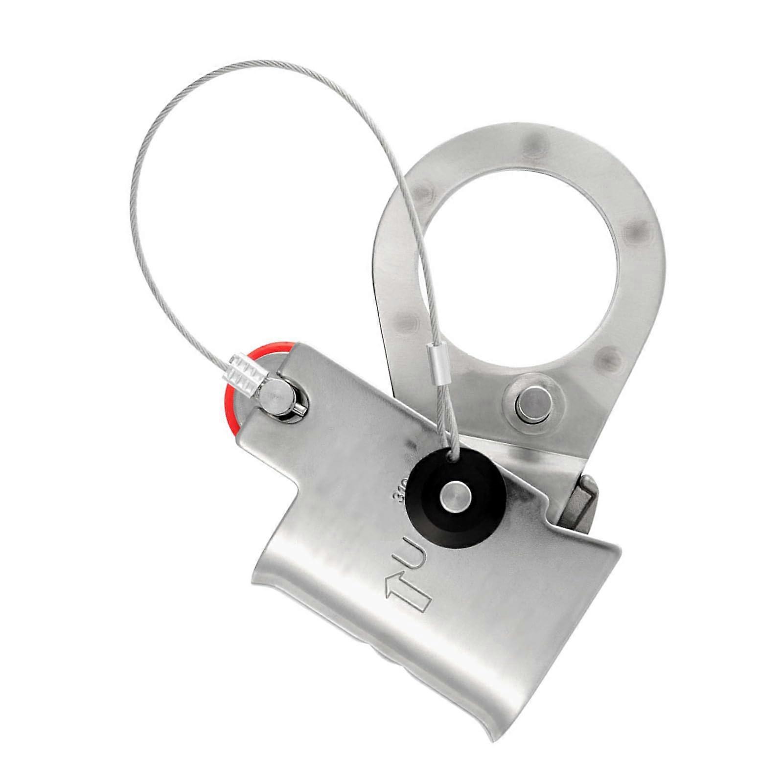 Stainless Steel Rope Gripper Adjustable Rope Gripper Device External Construction Car Locking Device For High Workplaces