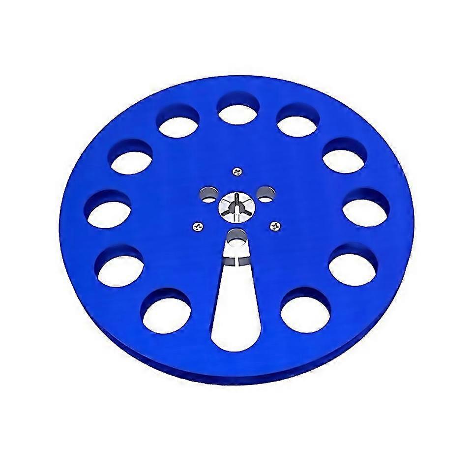 For new analog audio 7inch x 14inch metal tape reelblue