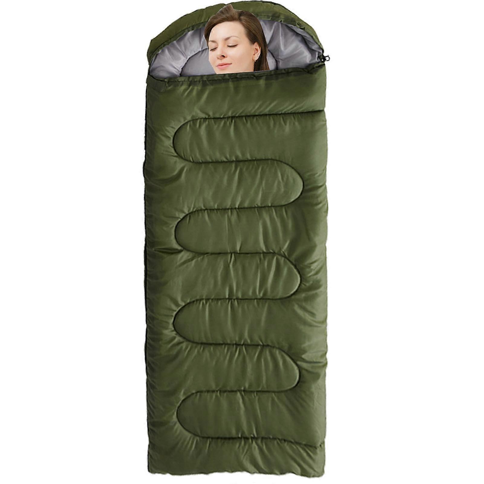 Waterproof Bivvy Bag, Portable Survival Blanket, Windproof, Compact, Durable, Army Green