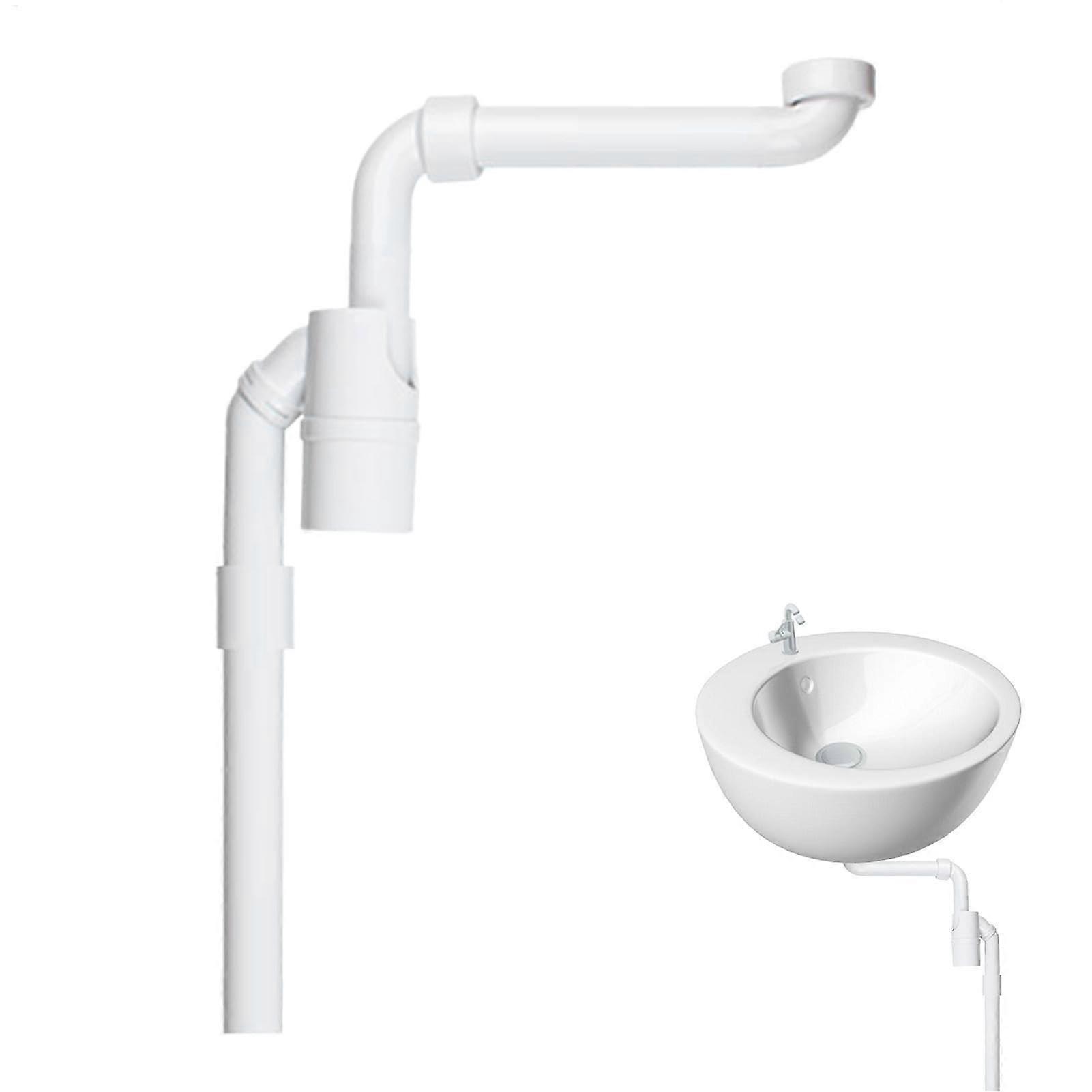 Flexible Adjustable PTrap AntiClogging Drainage Pipes, AntiOdor Extension Pipe TP13