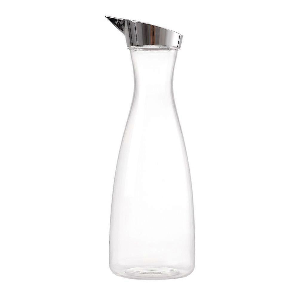 1.6L Acrylic Clear Juice Bottle Transparent Juice Bottle Water Jug Juice Pitcher with Lid