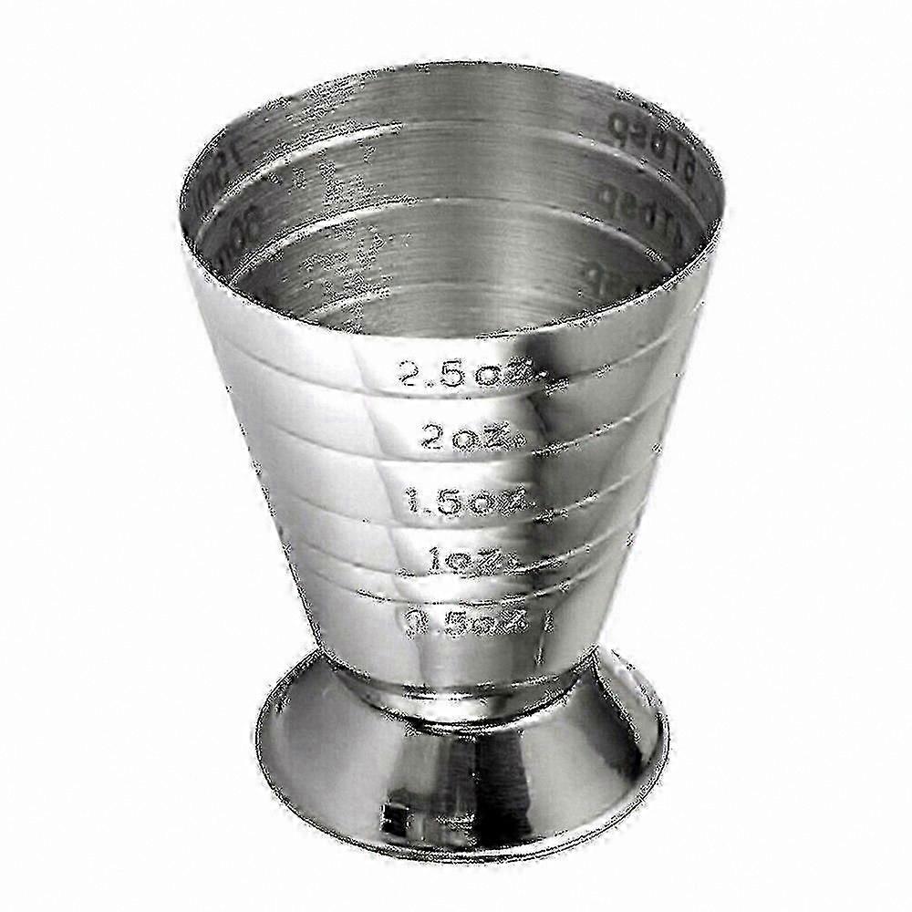 75ml Measuring Cup for Bar Cocktails & Drink Mixing Beaker with Dual Scale Markings