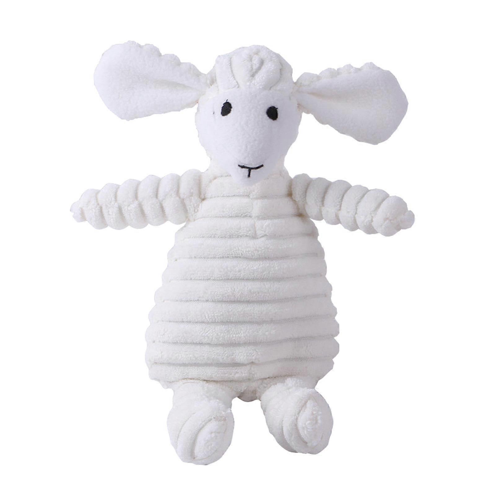 Teething Chew Toys for Dogs  Puppy Toys Teething  Entertaining Plush Sheep