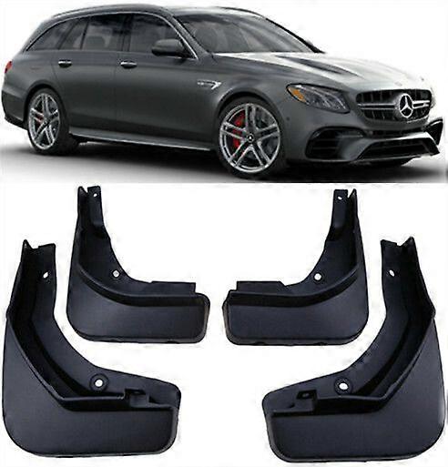 Fantastic Genuine Splash Guards Mud Flaps For 2017-2023 Mercedes Benz E Class AMG E43 E63