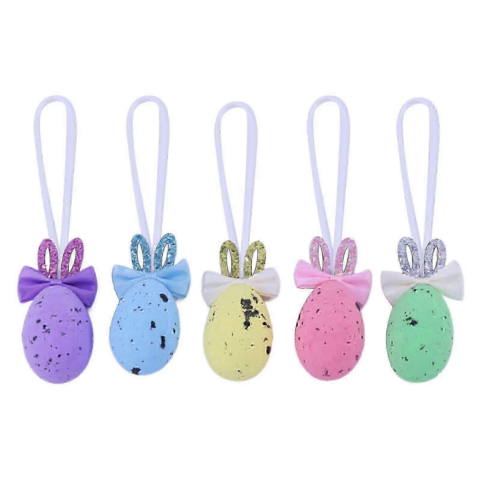 1Set Colorful Easters Eggs Child DIY Educational Household Ornament for Easters
