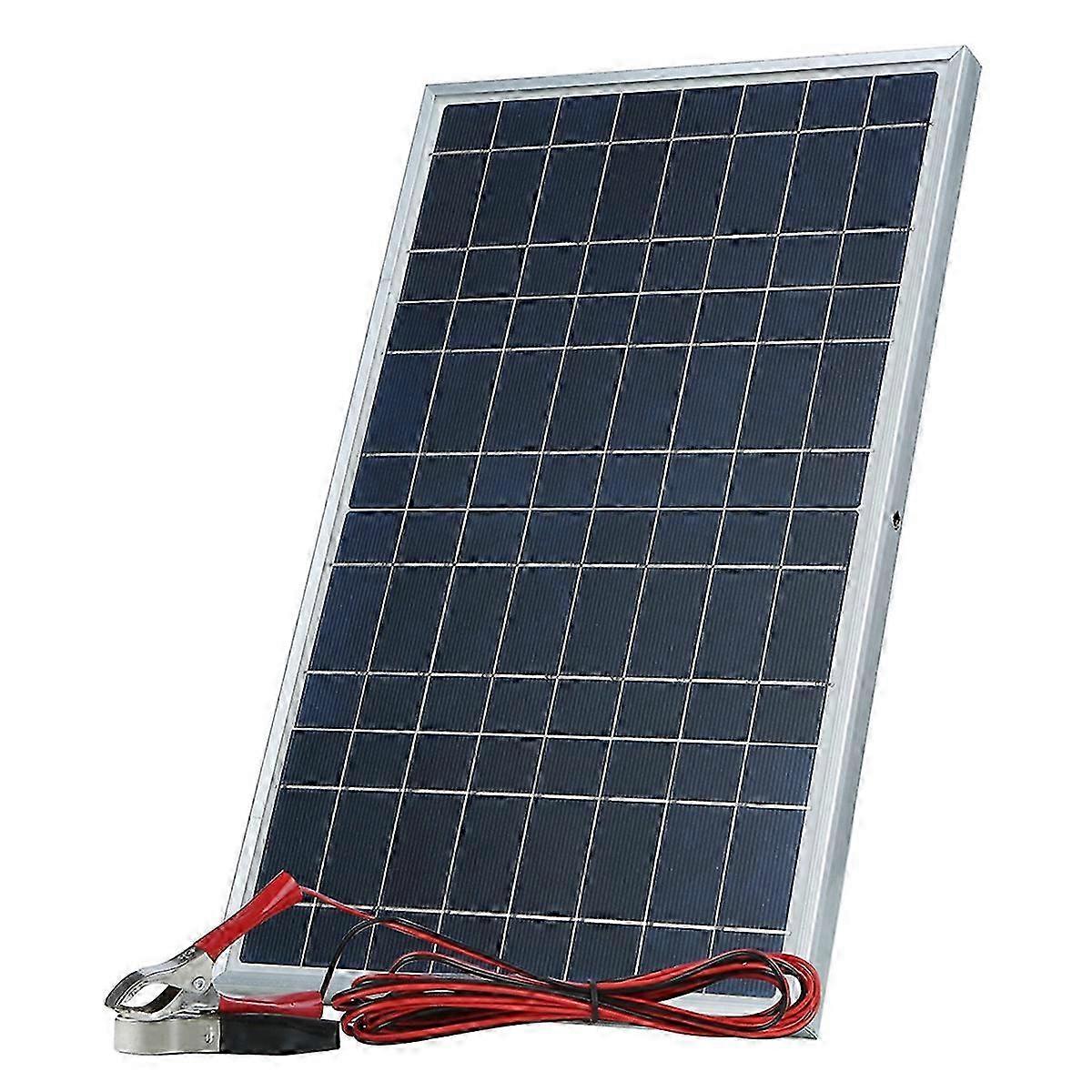 12V Solar Panel Kit Complete 30W Power Solar Cell Generator for Home