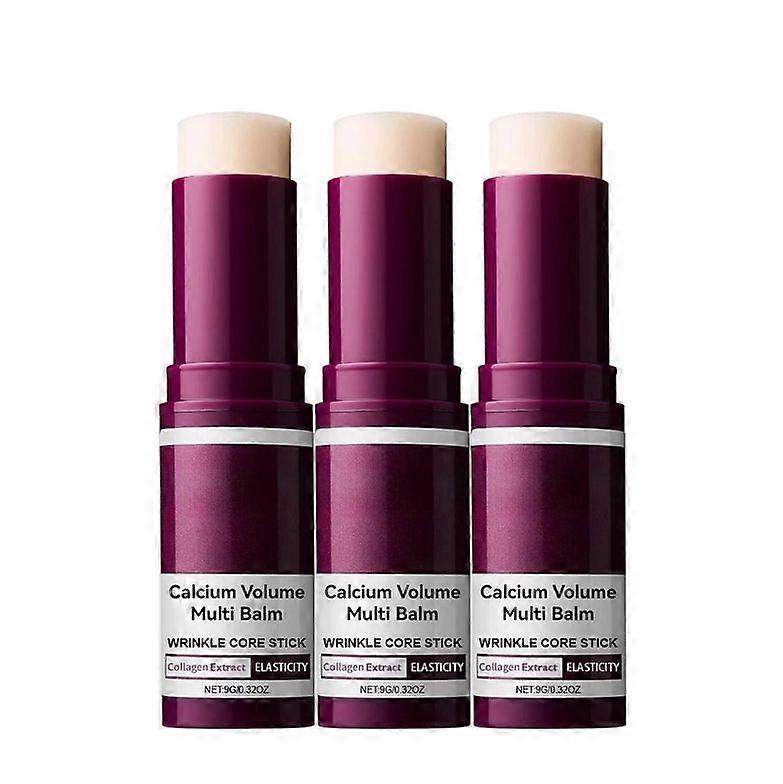 1-5 قطع بلسم متعدد الكالسيوم ، بلسم متعدد حجم الكالسيوم ، عصا التجاعيد الأساسية ، عصا ترطيب الكولاجين ، مضاد للشيخوخة ، مرطب ، شد البشرة