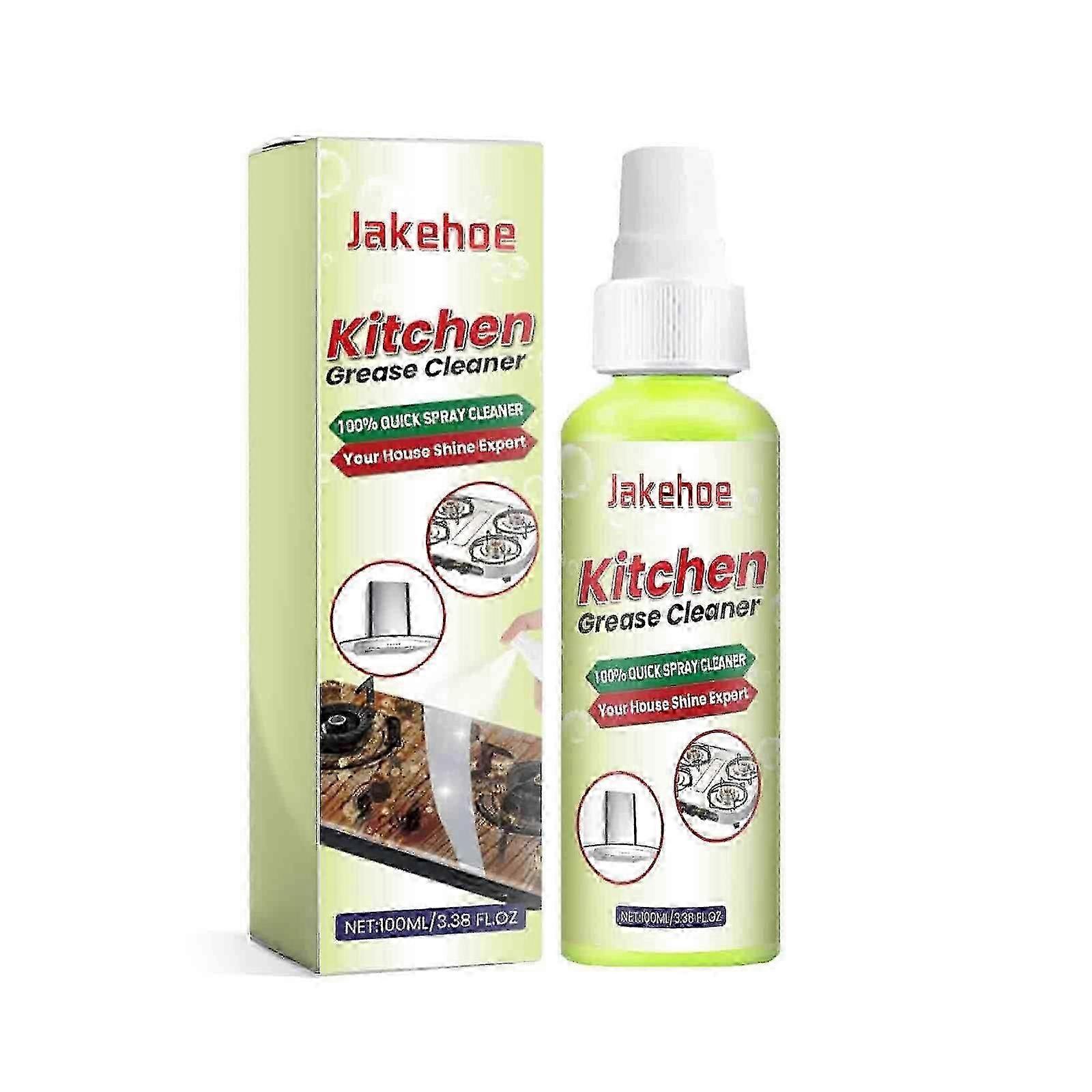 Multi-functional Kitchen Grease Cleaner Kitchen Stove Cookware Heavy Grease Stains Strong Cleaning 100ml Cs