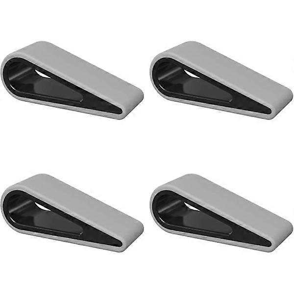 Universal Laptop/Computer Keyboard Stand, [4-Pack] Non-Slip Silicone Tilting Wedge Riser Stable Stand, Ultra Compact.
