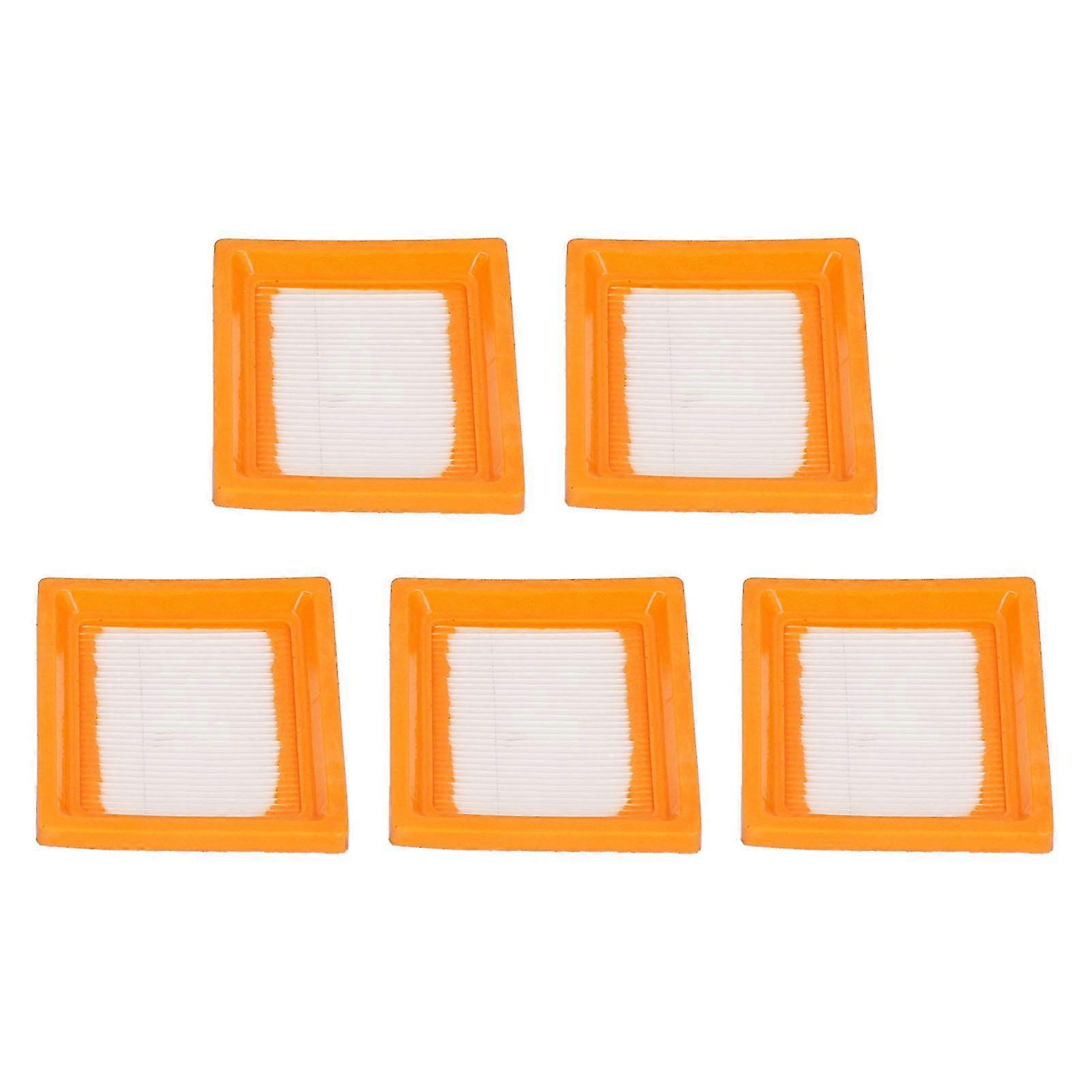 5Pcs Flat Air Filter Cartridge Element for Carburetor Engine XT650 Industrial Control Component