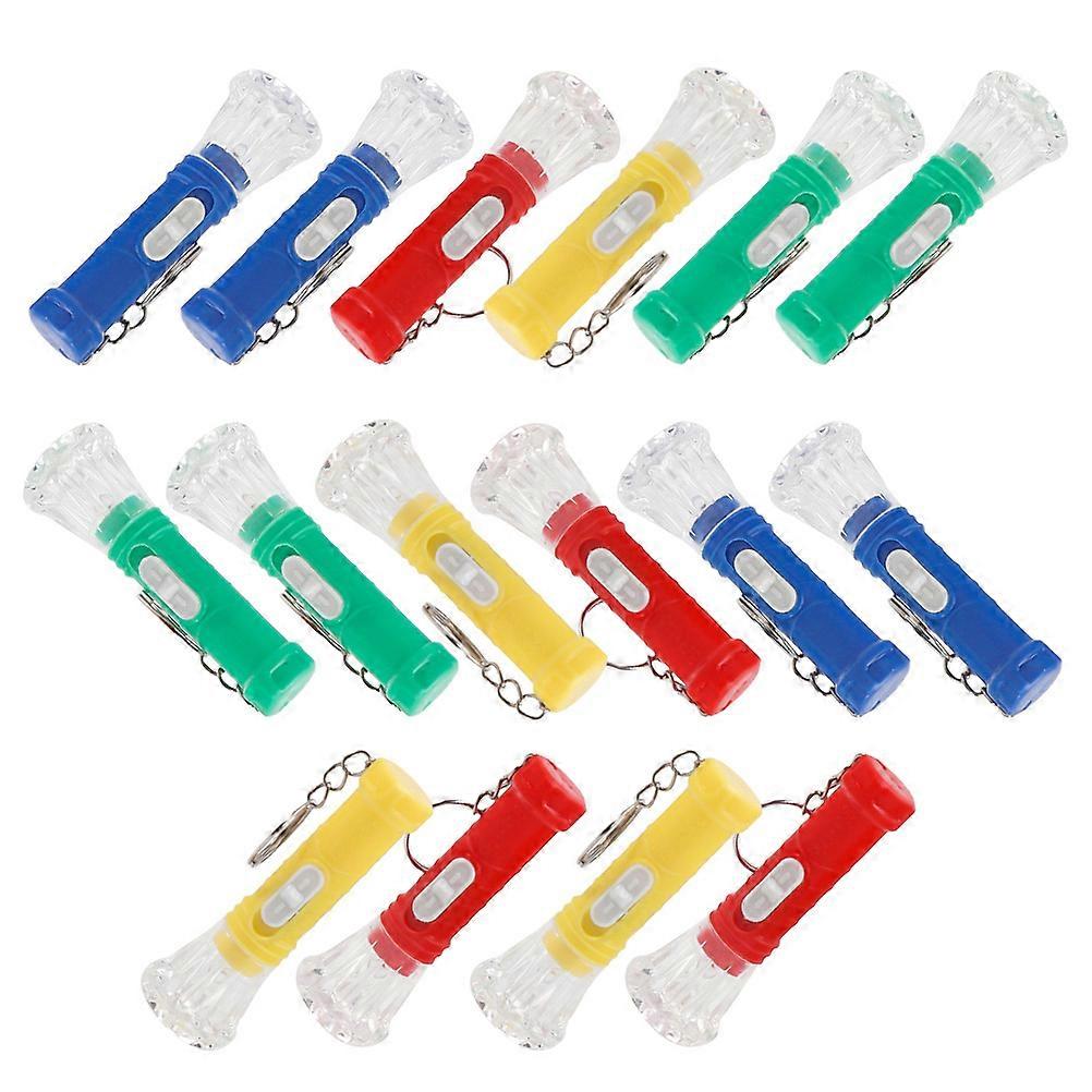 Mini Flashlight Portable Flashlight for Outdoor Use 16Pcs Assorted Color