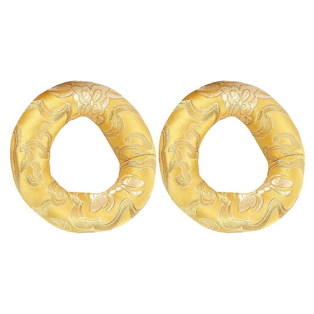 Singing Bowl Cushion Cotton Pad for Protective Use 6Pcs