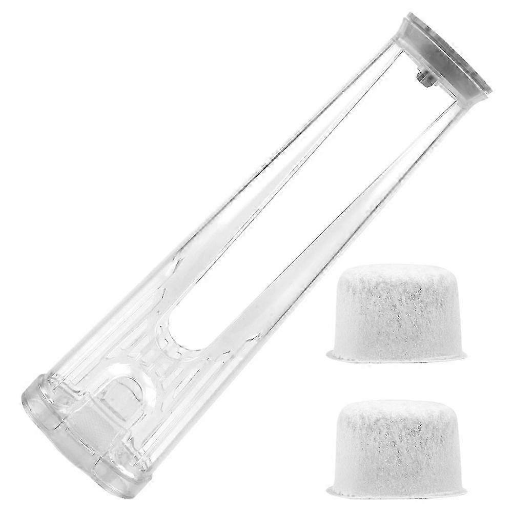 Replacement Kit for Coffee Machine Water Filter Holder with 2 Cartridges