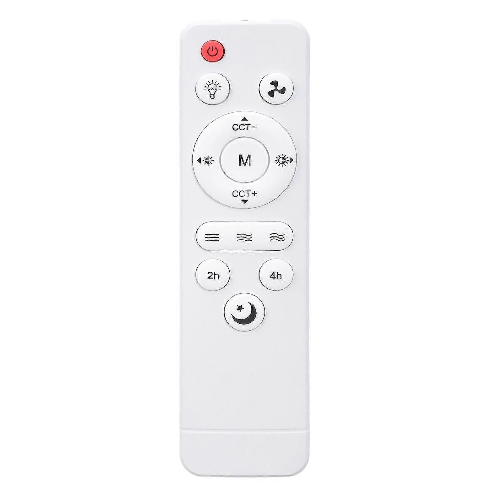 Compatible E27 Fan Light IR Remote Controller For Ceiling Lights With Dimming And Color Adjustment