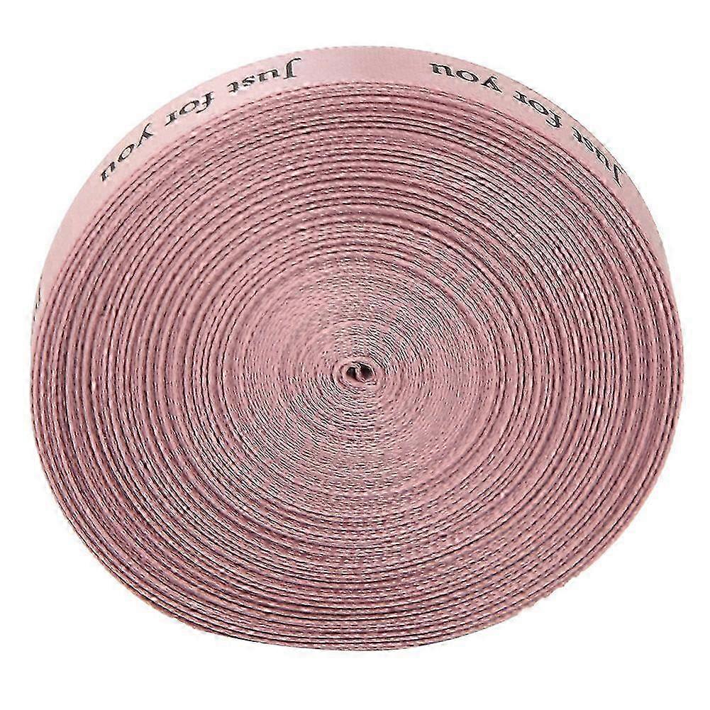2025 Latest Model 1cm*10 Yard "Just for you" Print Ribbon DIY Handwork