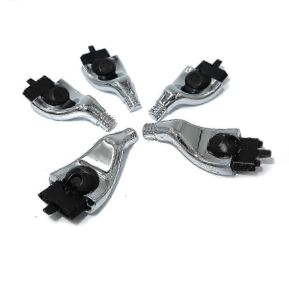 Magyfosia Chrome Silver Mach 3 Razor Head Connector Compatible Diy Shaving Handle Holder A