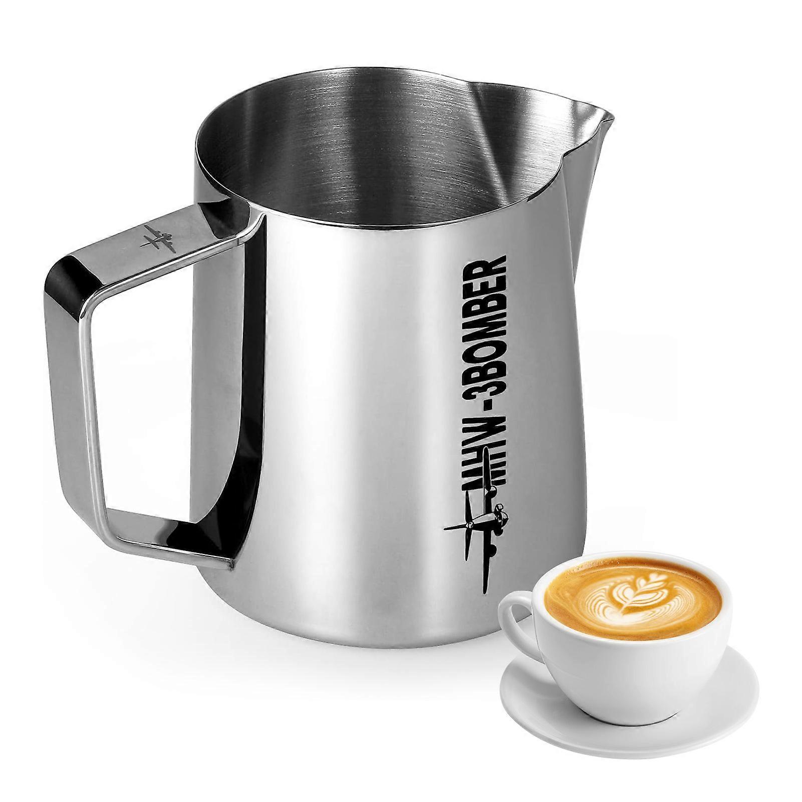 Milk Frothing Pitcher 400ml Glossy 304 Stainless Steel 80x94mm