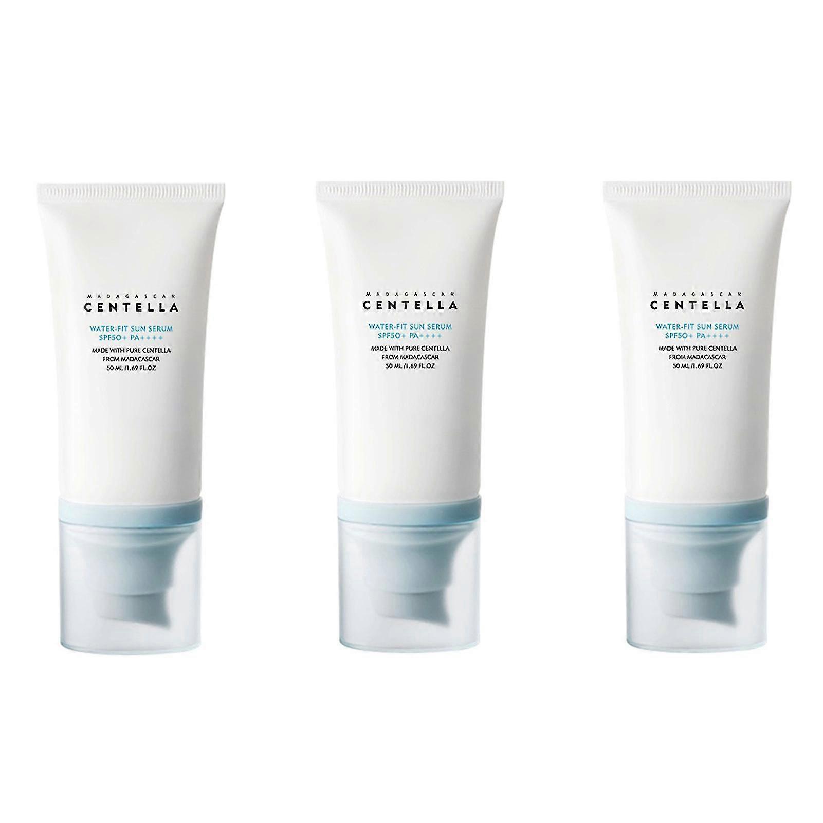 SPF50+ Centella Sunscreen Cream with Refreshing Formula for Daily UV Protection and Skin Soothing