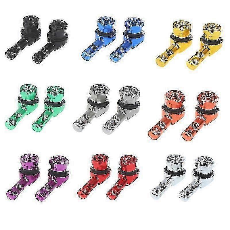 오토바이 휠용 알루미늄 90 튜브리스 타이어 밸브 스템