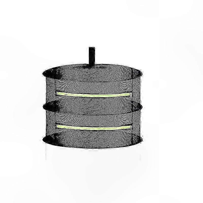 Herb Drying Net with Hanging Basket, Foldable Dry Rack for Flowers, Buds, Plants, Mesh Organizer