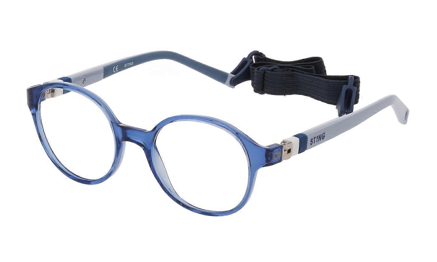 Eyewear Frames Sting VSJ666N U11Y BLU Transparent 44/17/125 Junior