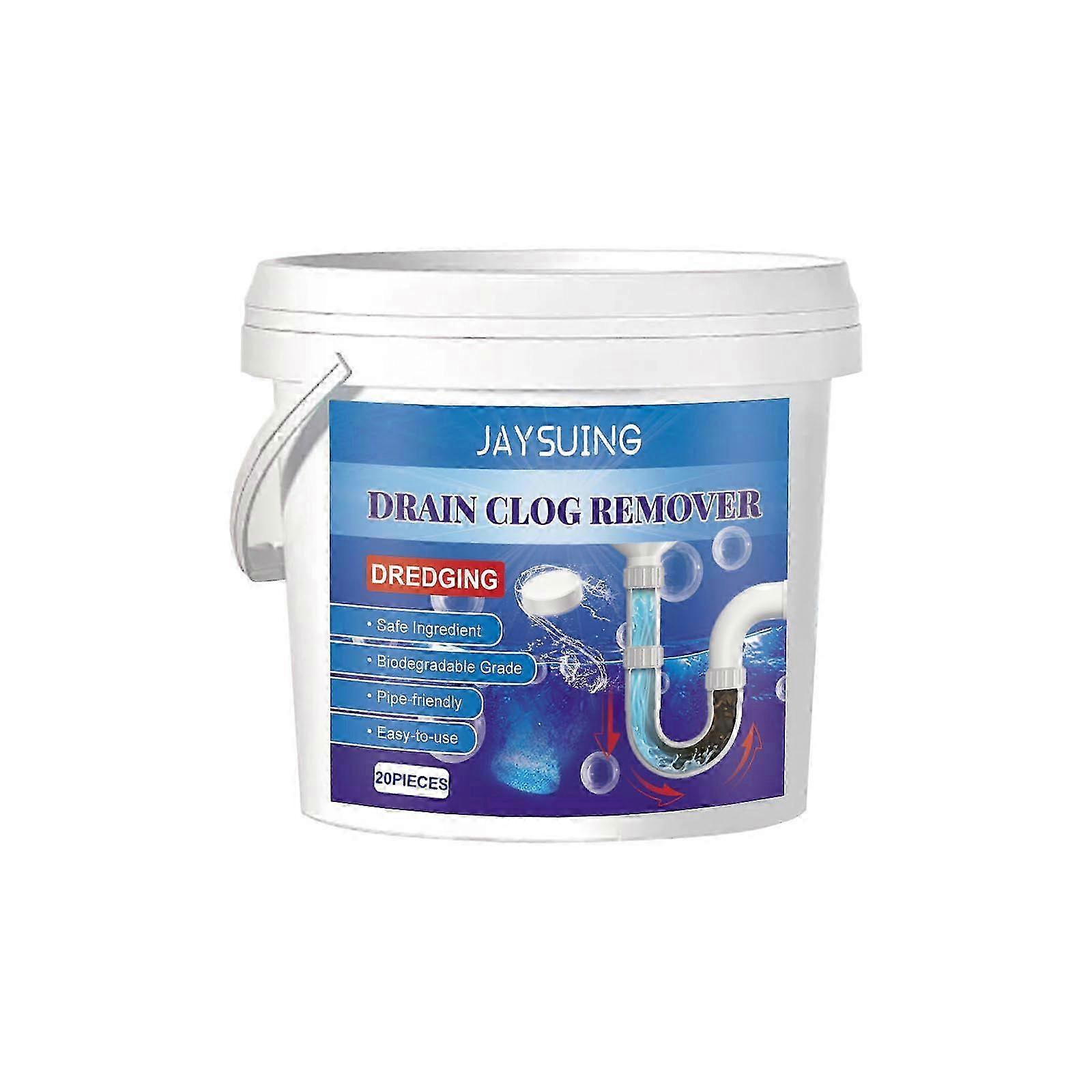 Pipe Unclogger Powerful Dissolving Liquid Through Toilet Toilet Kitchen Grease Deodorizing Clogging Cleaning Tablet 454g 2025
