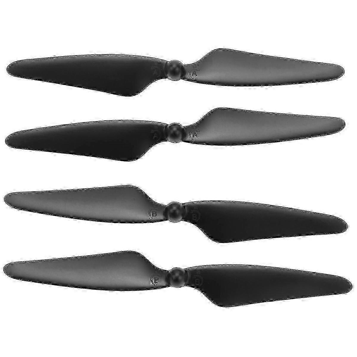 4 Propellers and Blades Set for Hubsan H501s X4 RC Quadcopter 2cw/2ccw Black Compatible with Walkbee SZRH A-F 2025