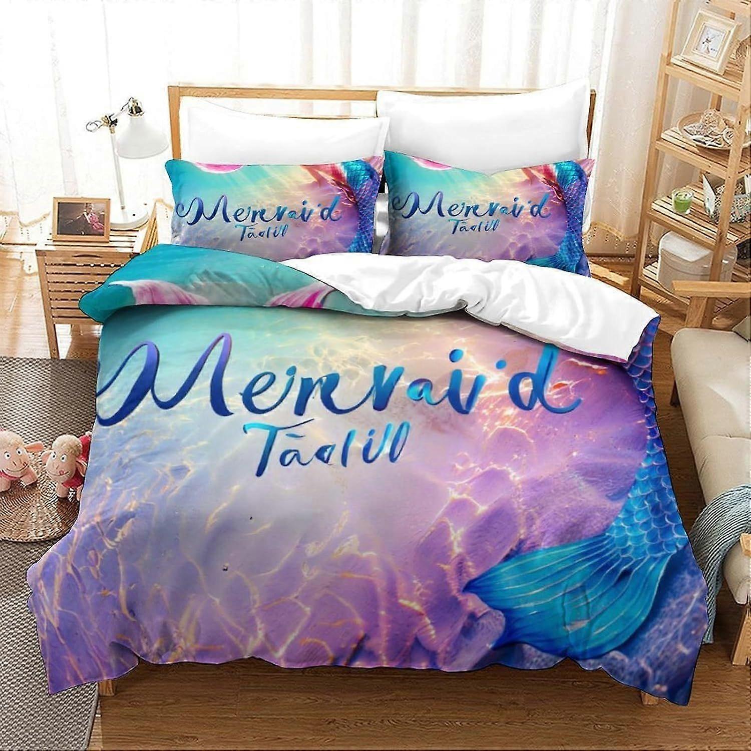 Cartoon 3D Three-dimensional Digital Print Duvet Cover Bedding, 3 Piece Set Piece Quilt Cover Piece Matching Pillowcase with Zipper Closure Soft Micro