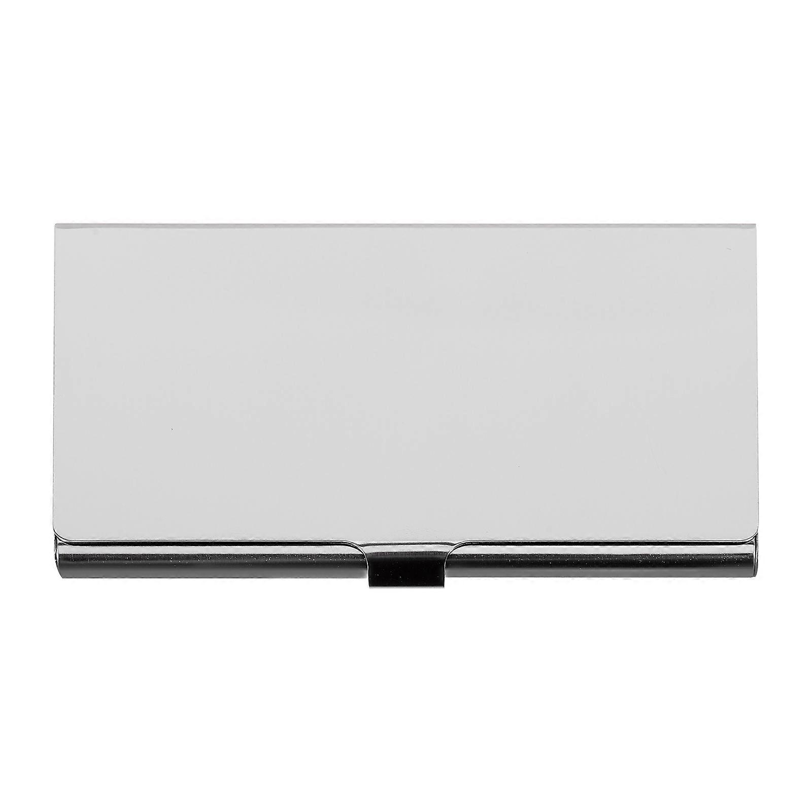 Metal Name Card Holder for Stainless Steel Business Case Portable