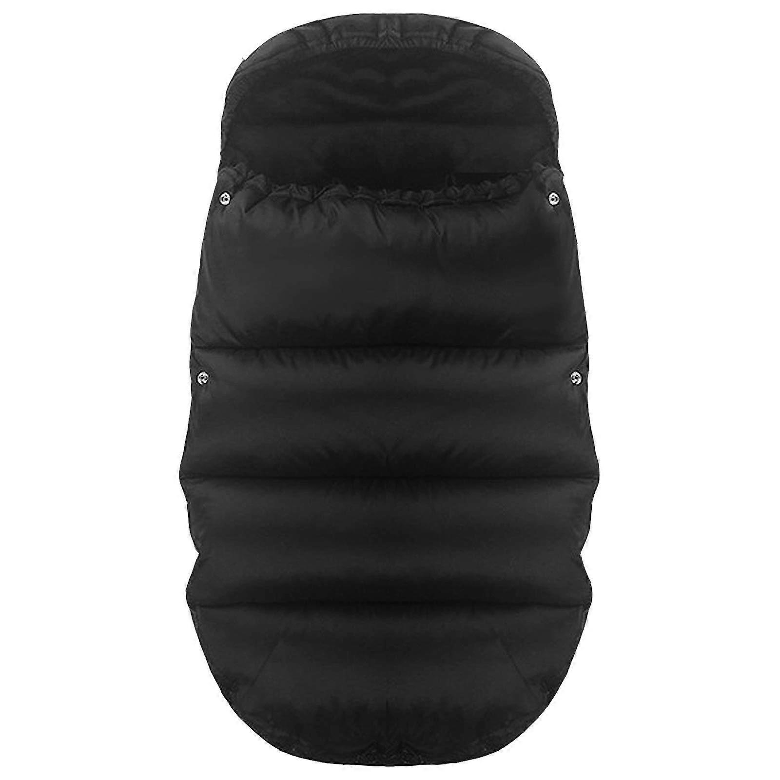 Universal Stroller Footmuff Cover Thermo Fleece Lined Windproof Toddler Bunting Bag Fits Buggy Pushchair Pram 2 Color