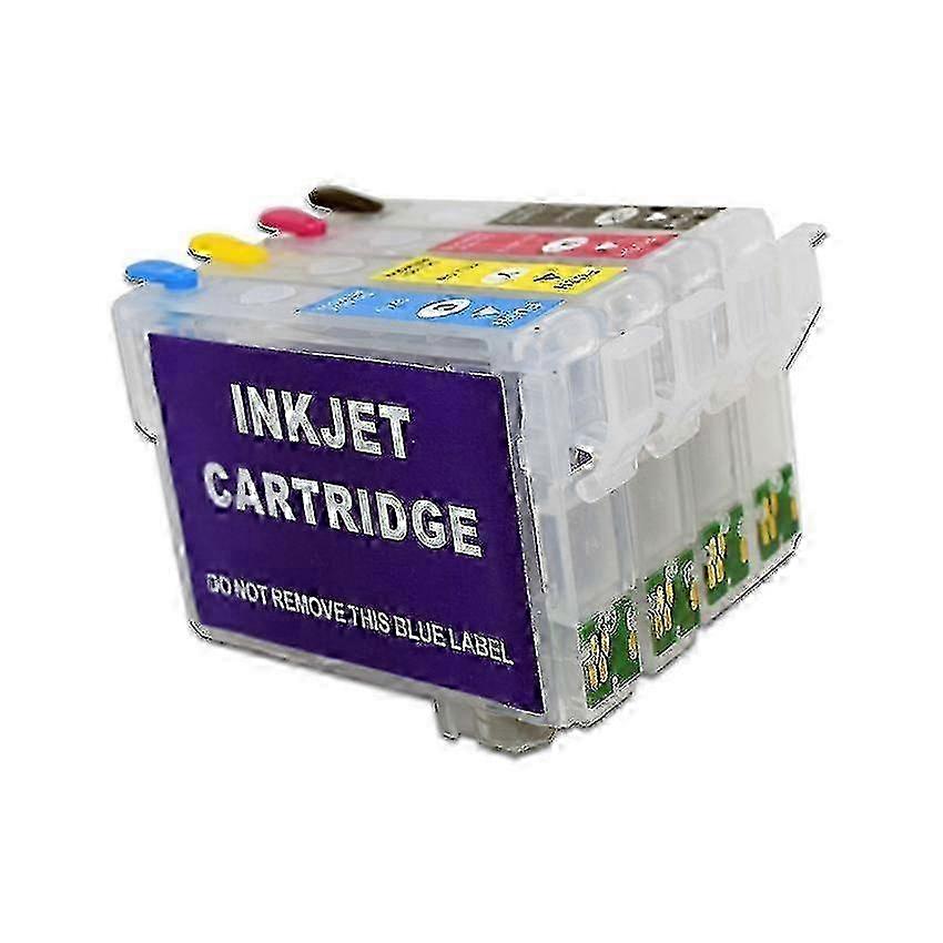 Refillable Ink Cartridge 604/604XL with Chip for Epson XP & WF Series (2200, 2205, 3200, 3205, 4200, hwy