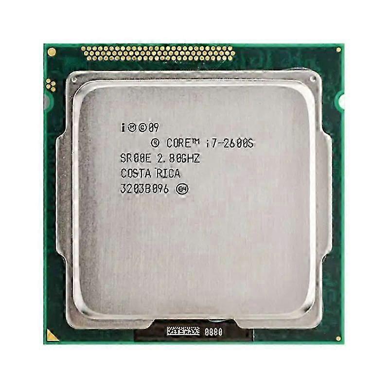 Core i7-2600S CPU - Socket LGA 1155 4 Cores 8 Threads 2.8GHz 8MB L3 Cache 65W.