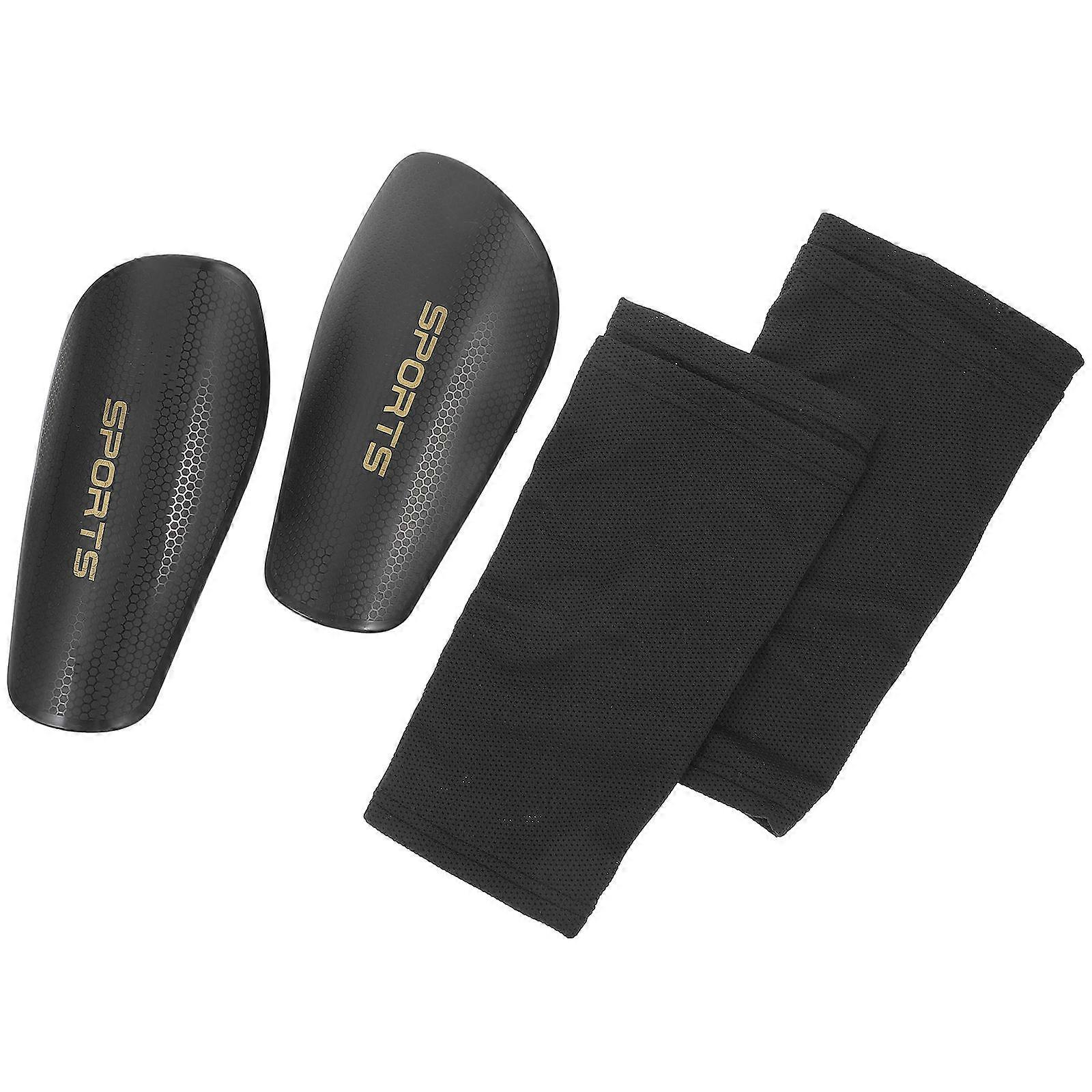 Football Shin Guard Socks for Protection 3Sets Comfortable Soccer Gear