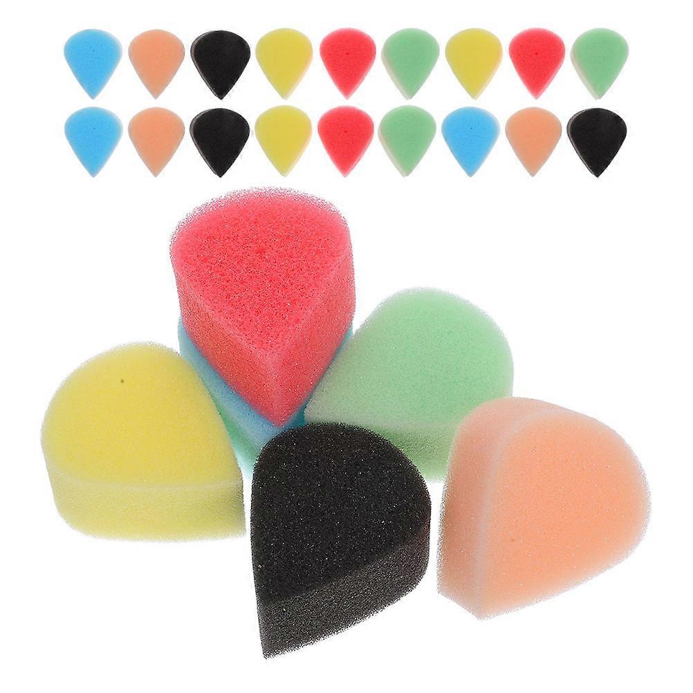 Teardrop Shaped Face Paint Sponges for Kids 150Pcs High Absorbency Sponges