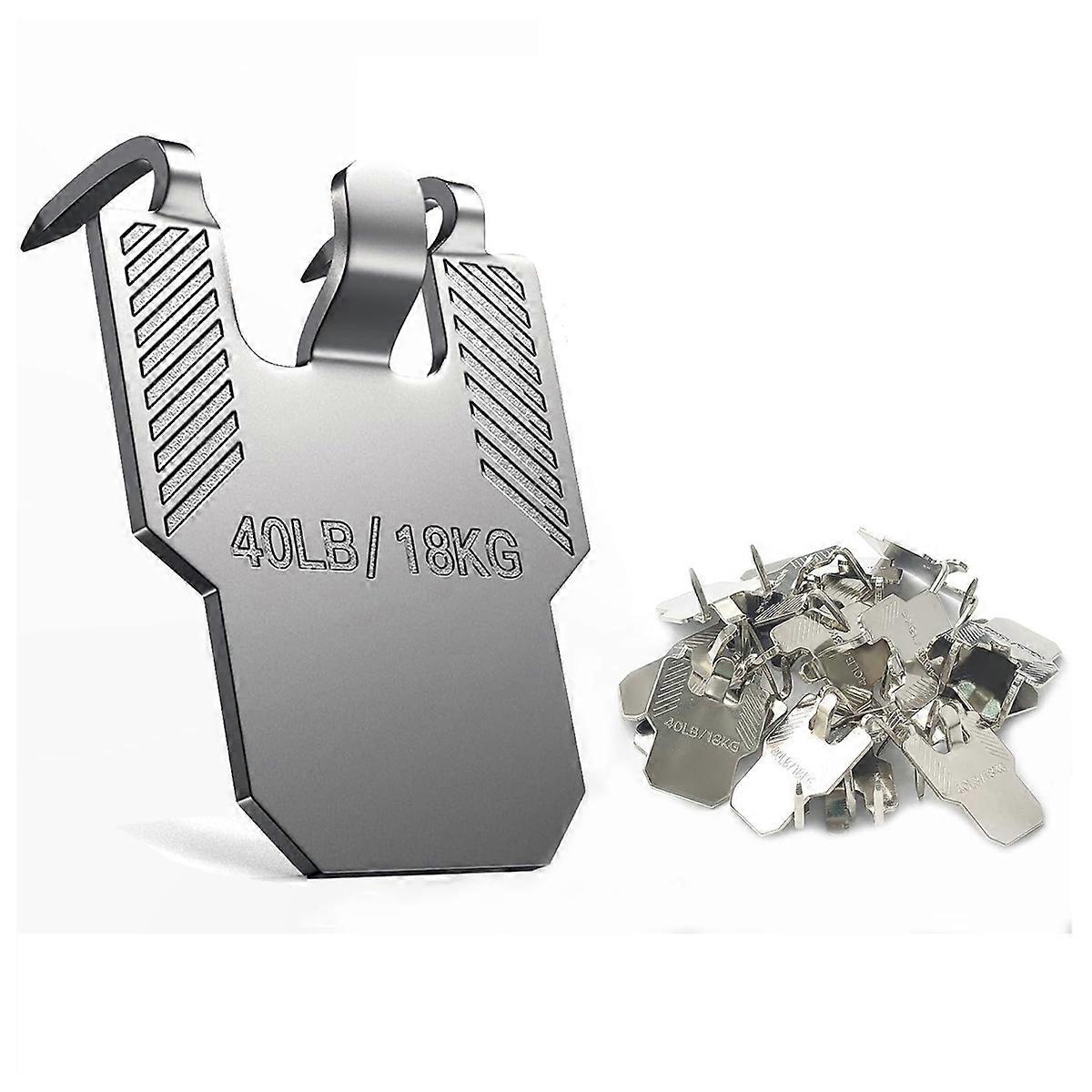 40Pcs Claw Picture Hangers for Drywall,Wall Picture Hanging Hooks